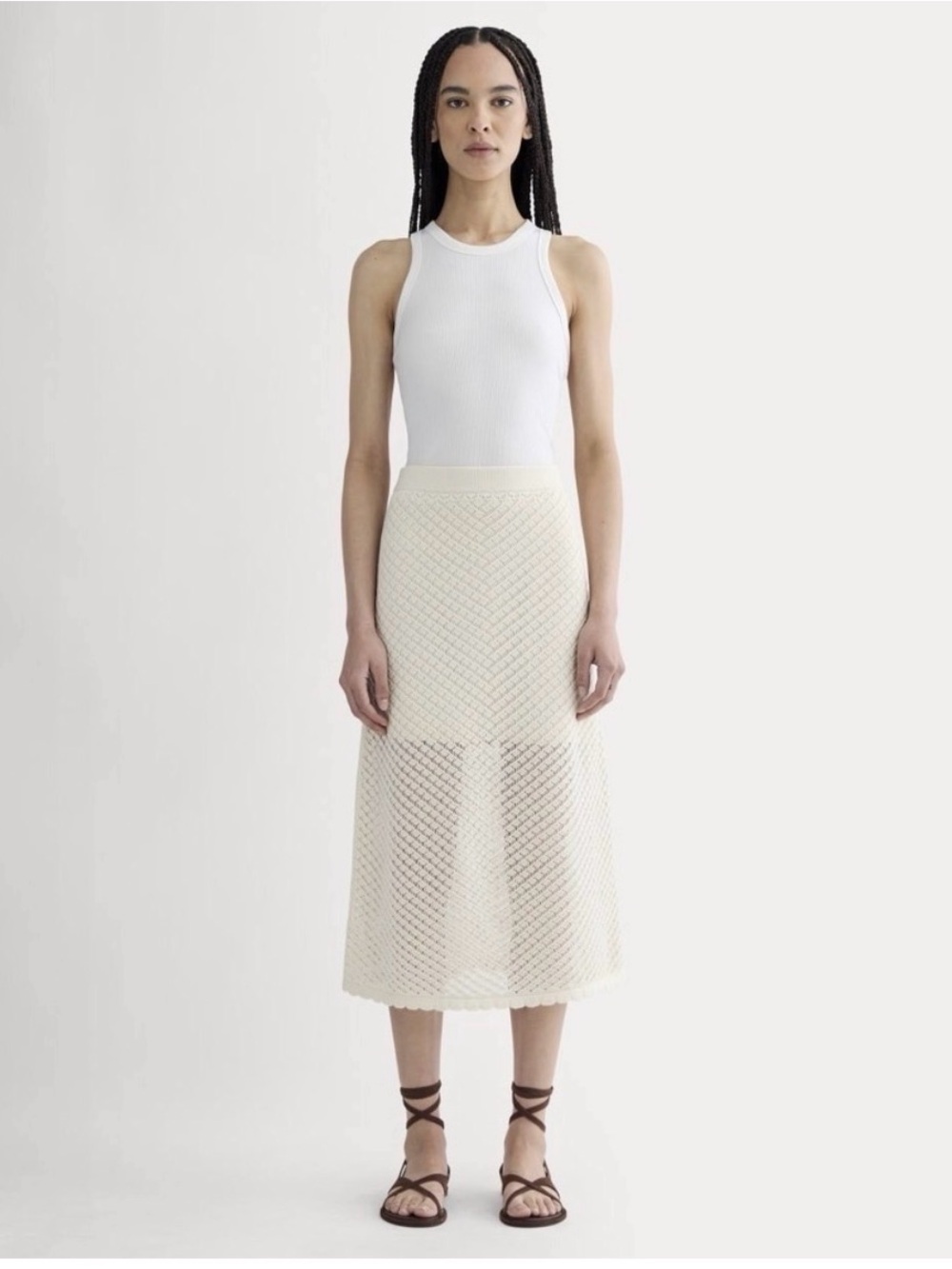 NWT - THE LACE KNIT SKIRT